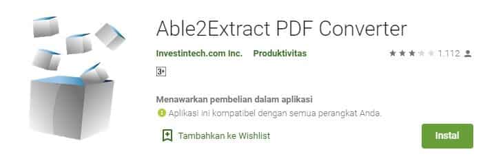 conversi PDF ke Word