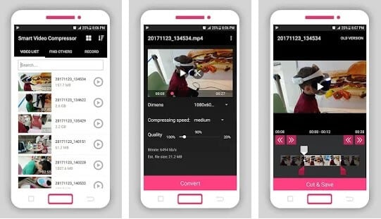 Aplikasi compress Video