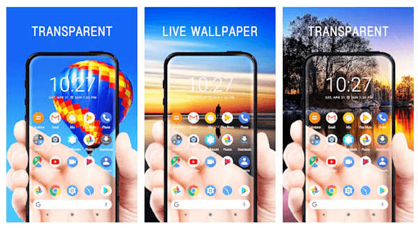 Wallpaper Transparan Tiktok